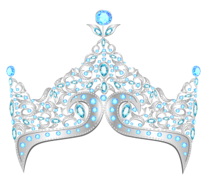 a blue diamond crown